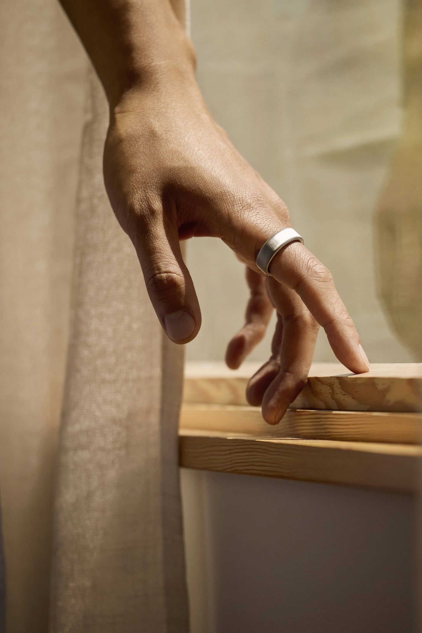Smart Ring Air Silver